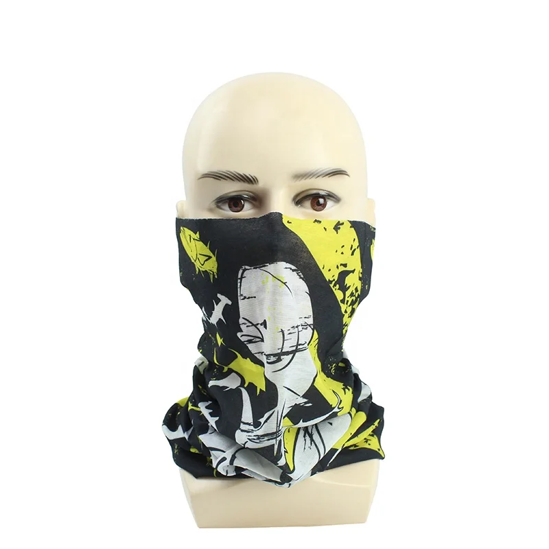 Fishing Face Shield Bandana Neck Tube Bandana Seamless UV Resistence Balaclavas Bandana for Yoga Hiking Fishing Motorcycling