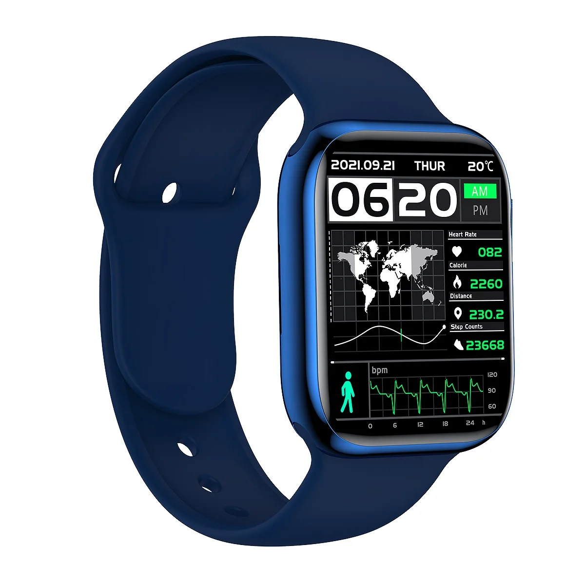 2022 hot W97 PRO waterproof smart watch full touch fitness phone tracking wrist watch with gps and call