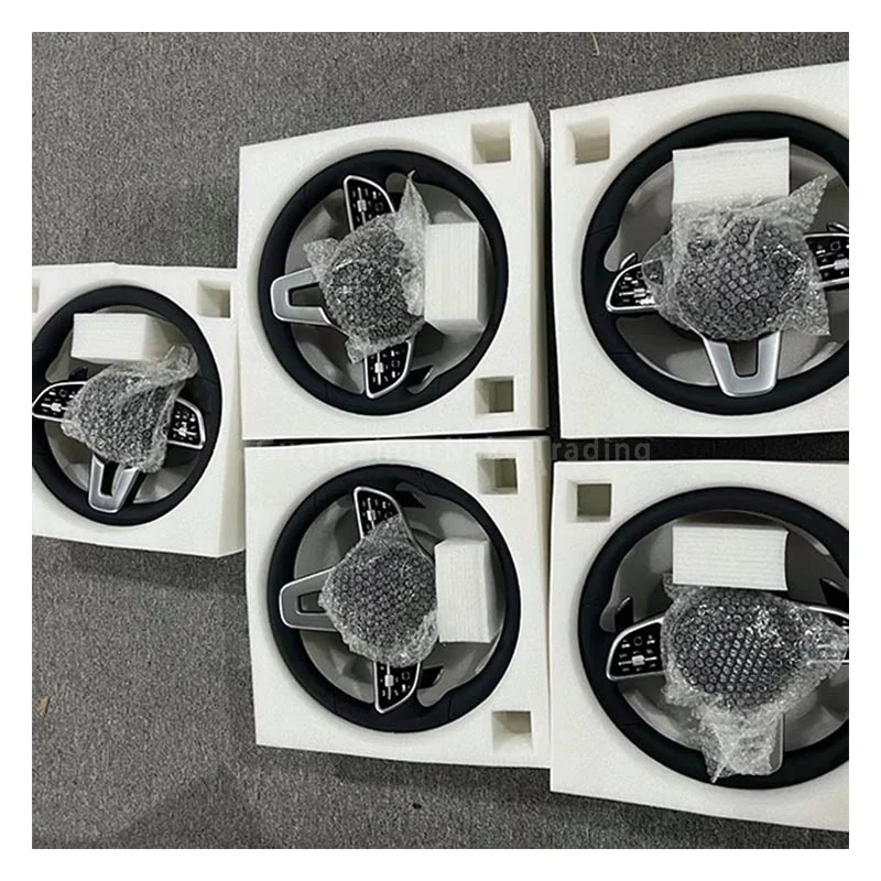 Custom Leather Steering Wheel for Mercedes Benz Amg W205 C63 C43 Carbon Fiber
