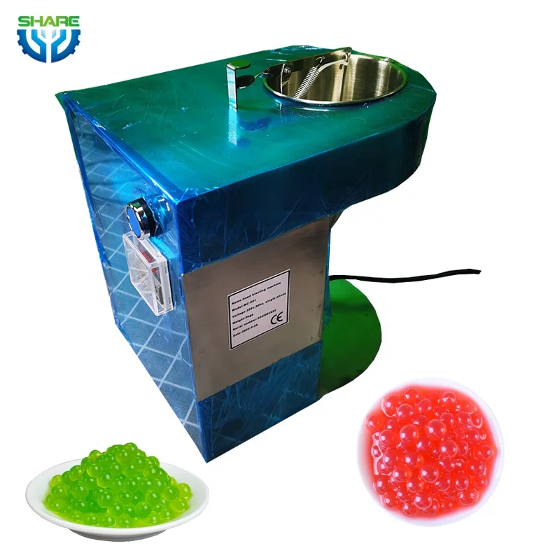 Commercial boba tea shop equipment popping boba making molding machine