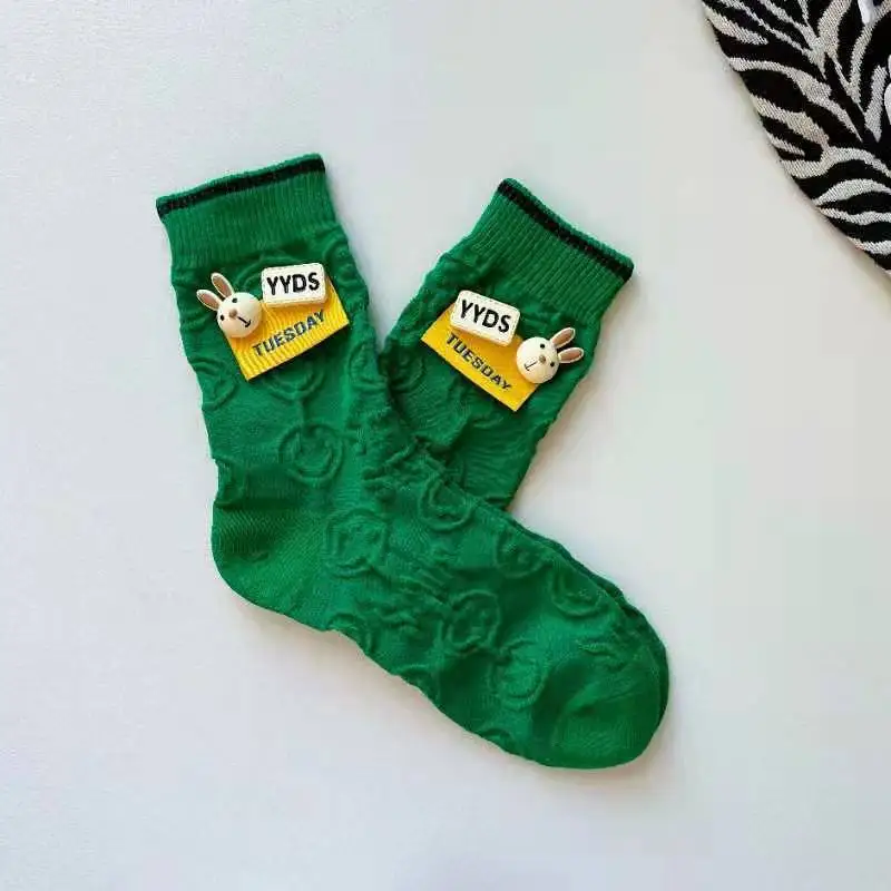 304Custom design hosiery pile hosiery woman