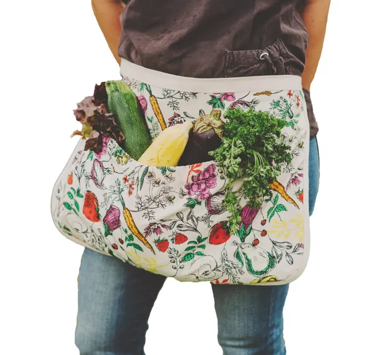 Фартук для сбора урожая фруктов и овощей на холсте с упаковкой оптовая продажа высокое количество хлопка