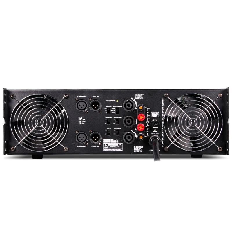 Biner TX15000 Professional High Power Amplifier 2 Channel Power Amplifier 1500W*2 For Large-Scale Concert