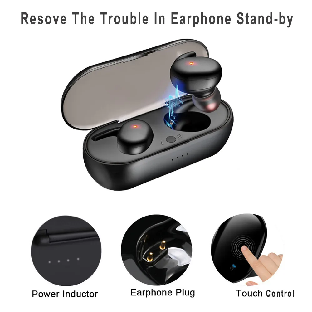 Free Sample Free Shipping 2021 New Arrival  ear headphone custom  TWS BT Earphone Waterproof Earbuds