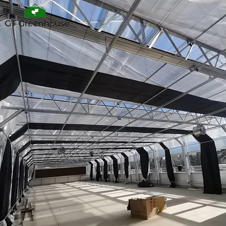 GT blackout system green house black out fully automated light dep greenhouse