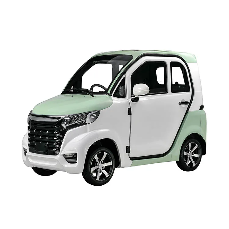 Four Wheel Electric Car for Adults 2 Seats Mini Passenger Vehicle