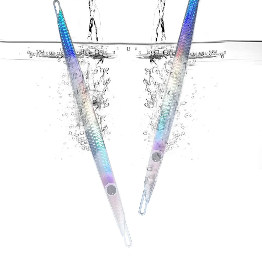 Fast sinking and fast jigging sea fishing luminous lead fish road sub-bait 80g100g hot sell lure