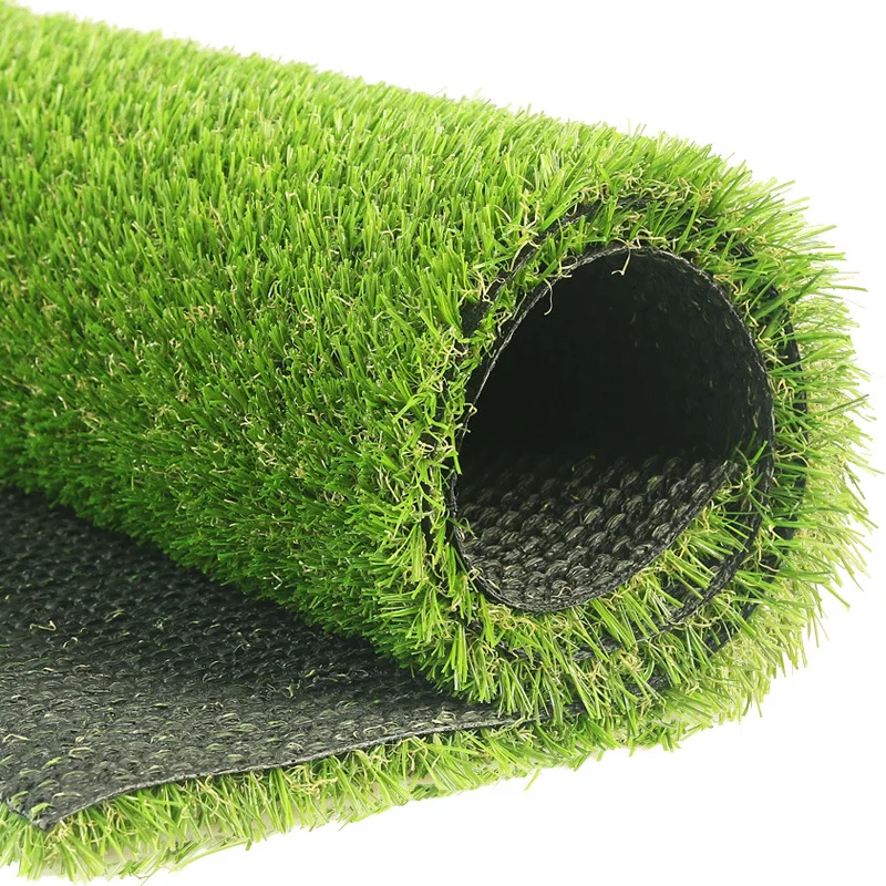 Outdoor 4 colors plastic garden landscaping artificial grass