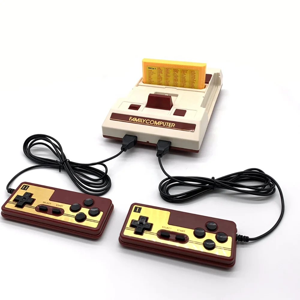 New Arrival Retro Game Playing Machine FC500 Dual Wired Game Gamepad For Family Child Video Classic Game Player For TV