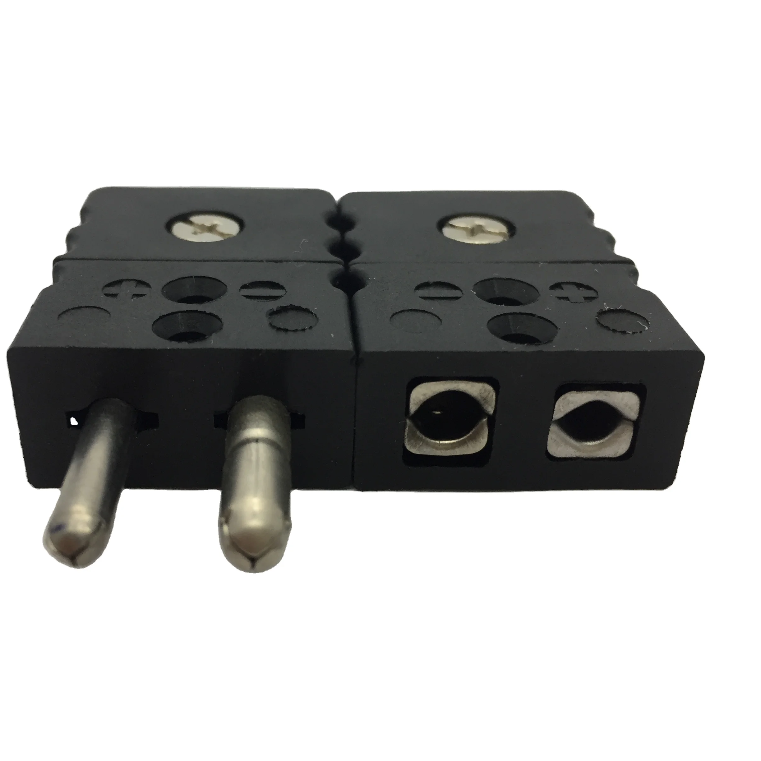 Customized Industrial Waterproof K Type Female And Male Thermocouple Connector Plug