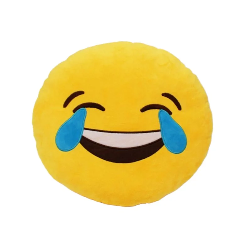 Wholesale Super Soft Doll New Toddler  Various Kinds Gifts Foldable Blanket Cushion Emoticon Plush Pillow