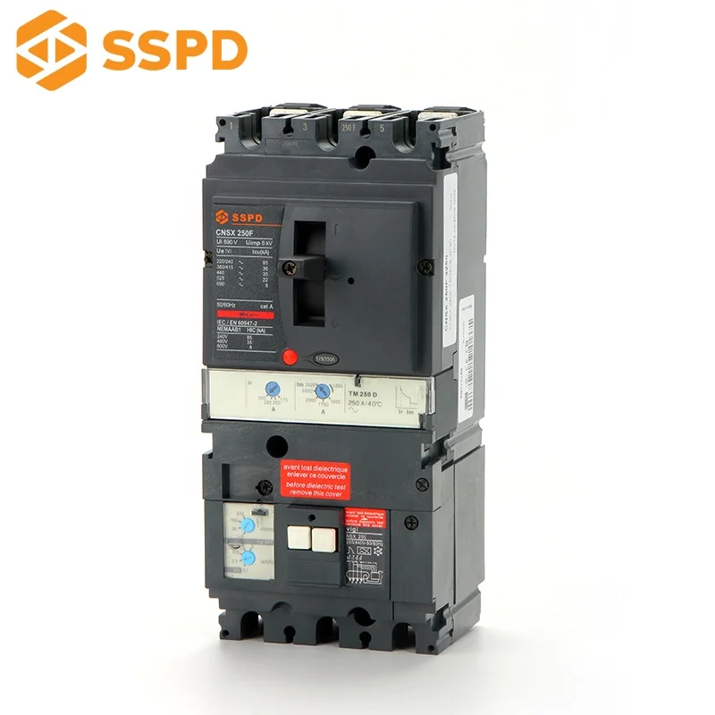 Elcb ns 250amp circuit breaker, Merlin Gerin Earth leakage circuit breaker (ELCB) NS type/