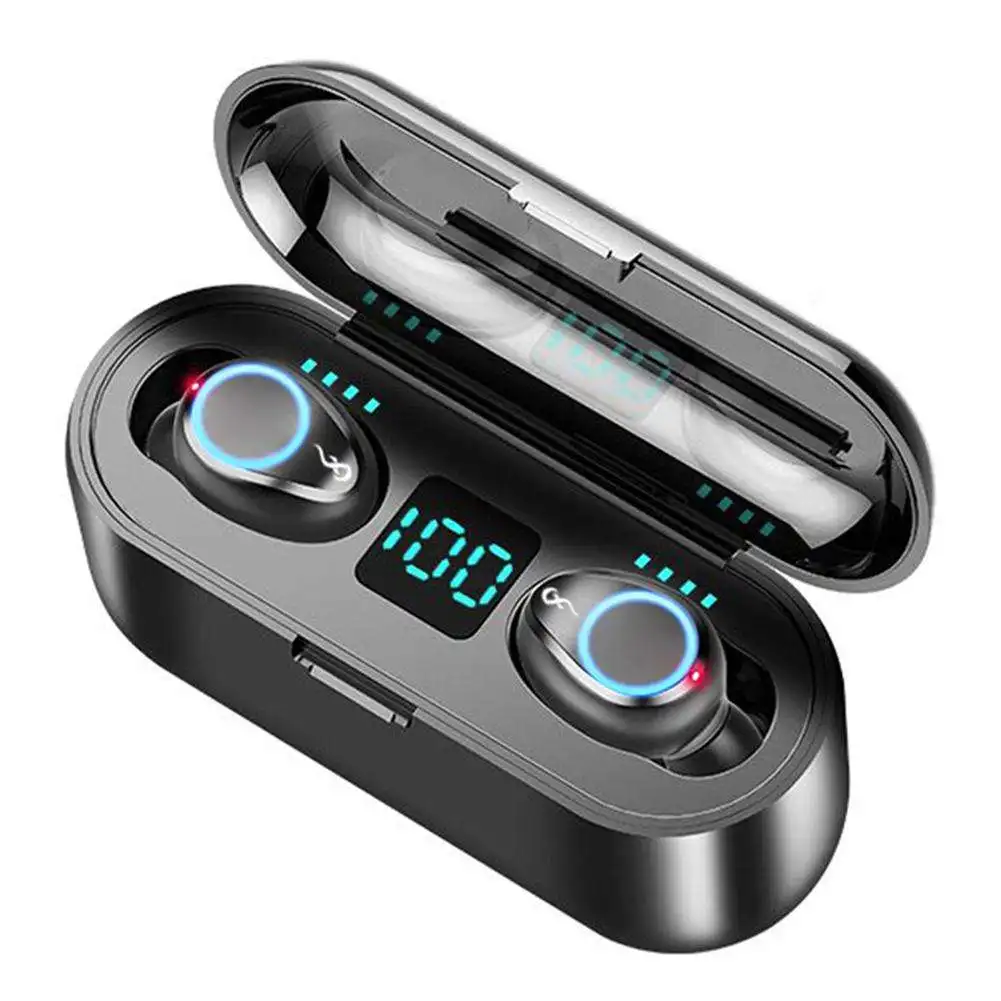 Realme earphone earbuds F9 low price headphone with the built-in mic on sales earbuds
