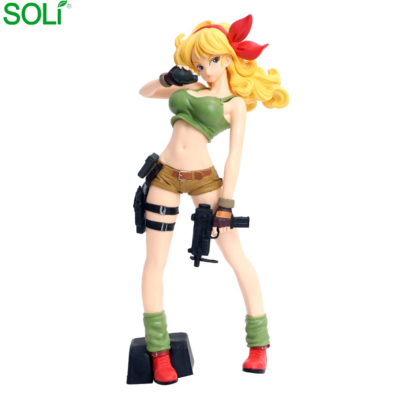 Oem custom 25cm pvc toy Sexy girl figure action figures toys ball z Lunch