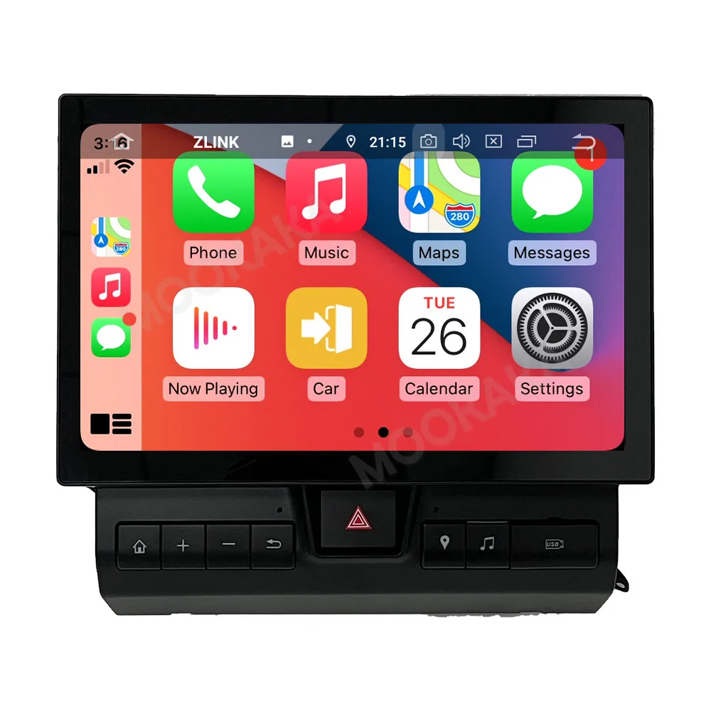 MOOKAKA 11.6 Inch CarPlay For Toyota Land Cruiser LC70/71/76/78/79 2007-2024 Car Radio GPS Navigation Multimedia Player