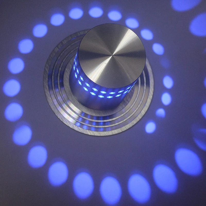 Hagood 3W Embedded LED Ceiling Wall Lamp with remote controller for ceiling RGB wall light with controller