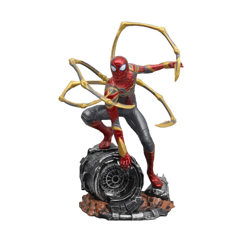 Manufacturer Marvels Superhero Doll Toys Spiderman Anime collection Statue Customized Spiderman Action Figures