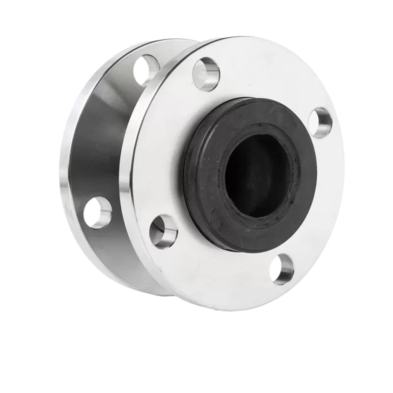 Sanitary Use Stainless Steel Flanged Flexible Rubber Expansion Joint