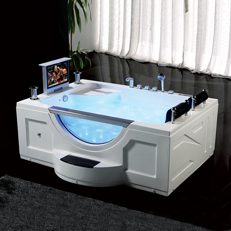 HS-B277A 2 people indoor whirlpool bathtub/ 2 person mini indoor hot tub
