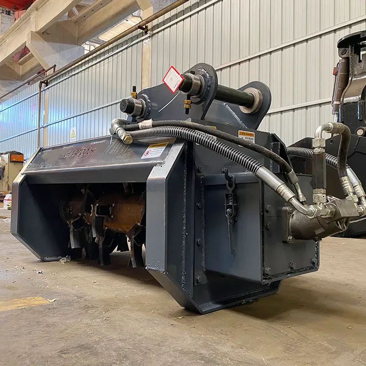 7.5 tons excavator lawn mower 8 tons excavator lawn mower fast mowing and weeding