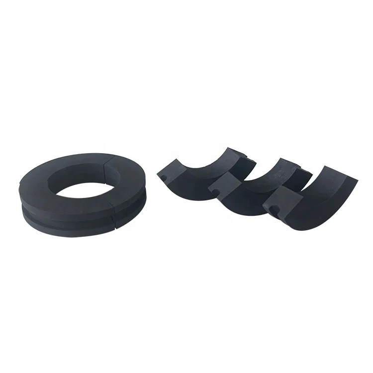 High pure isotropic graphite three lobe ring for compressor spare parts