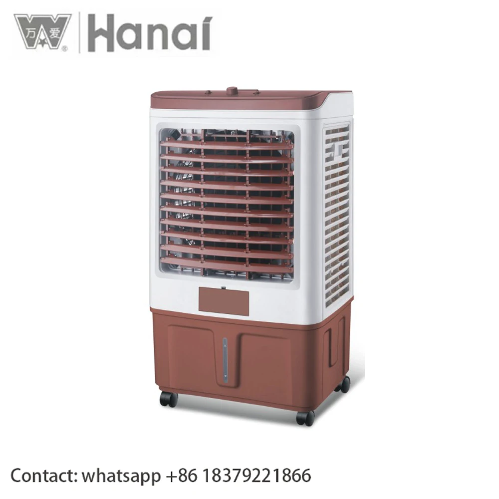 Electric Standing Digital Water Mist Fan Cooler With Mist Spray