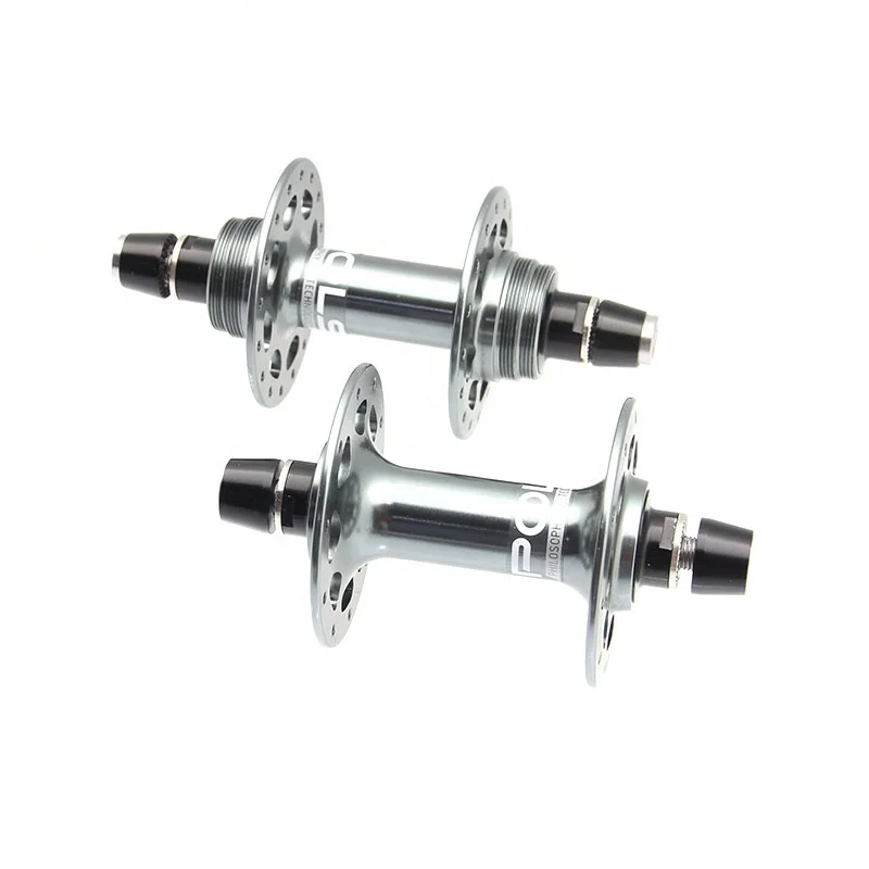 Fixed Gear Bike Hub Bicycle Parts Front M9*100mm;Rear M10*120mm 32 Holes 2 Bearings Fixed Gear Bike Hubs