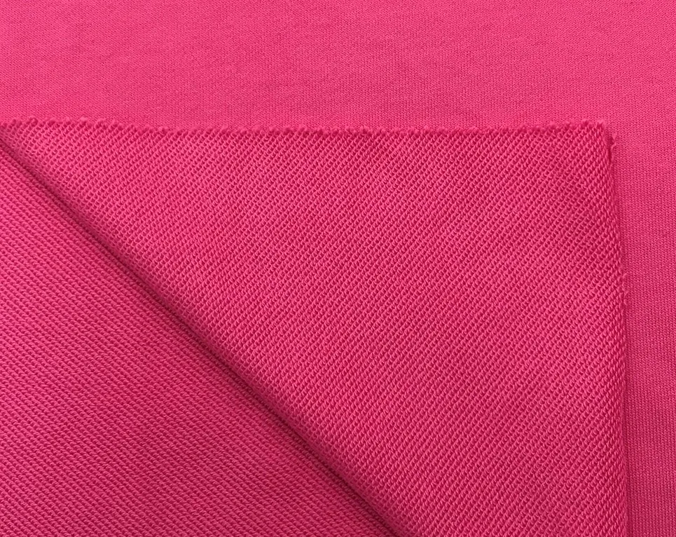 
High Quality 380GSM French Terry Fabric 100% Cotton Terry Fabric, Fleece Knitted Cotton Fabric for Hoodie 