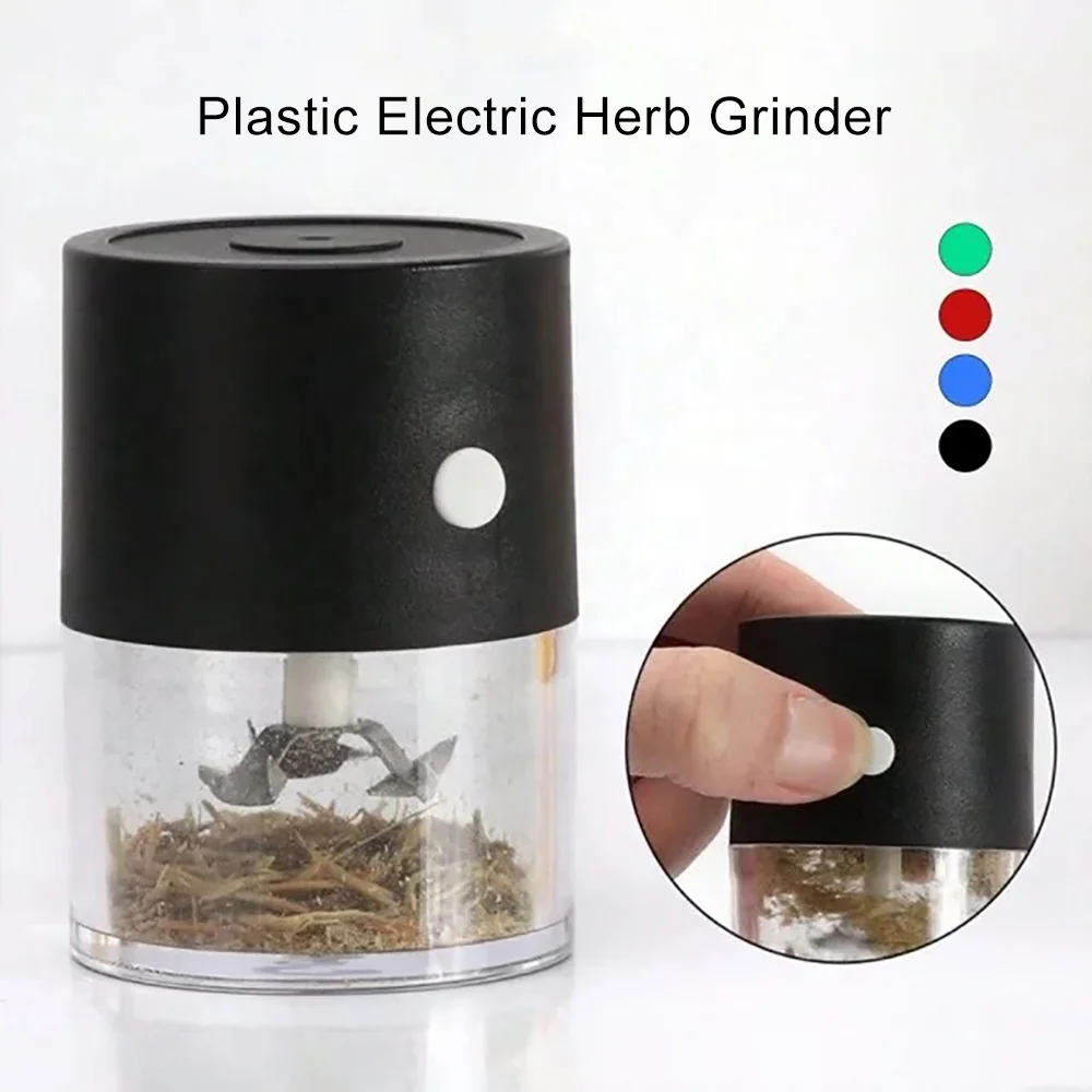 Electric Grass Grinder High Power USB Charging Dry Tobacco Herbal Crusher Grinders for Smoking Accessories