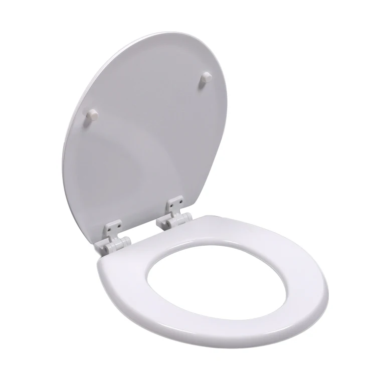 Angel Shield Biodegradable Molded Wood Children And  Slow Closed Toilet Seat PP Round Toilet Seat