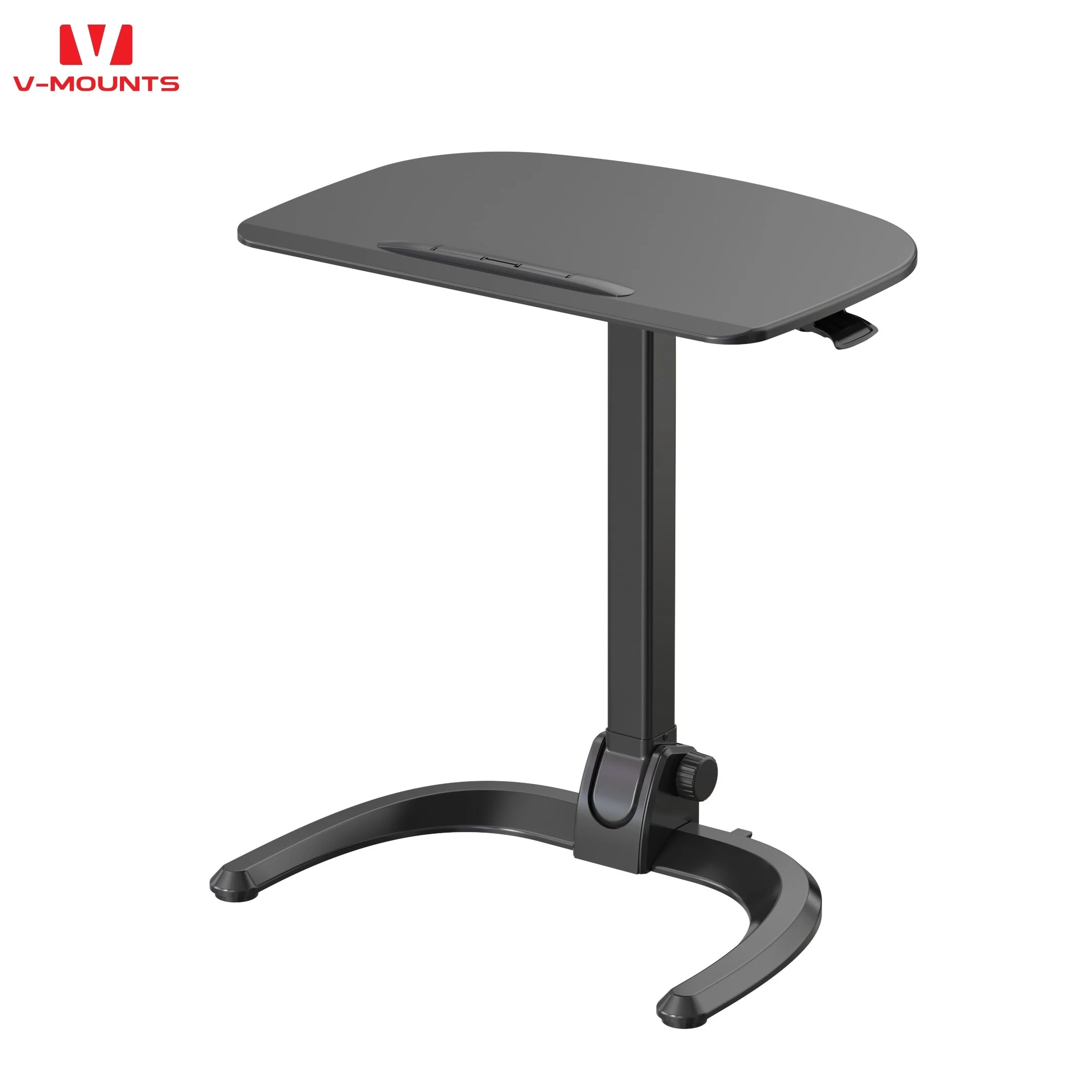 V-mounts Height adjustable folding laptop desks with Anti-slip desktop cushion design VM-FA112
