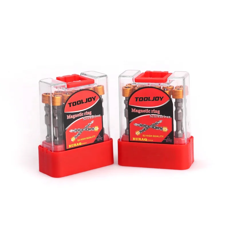 PH1-PH6Hexagonal double head screwdriver head with aluminum magnet wire with elastic stainless steel batch nozzle