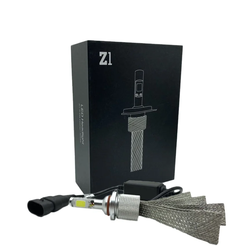 High Power Z1 led headlight CSP chip 30w 3000LM H4 H7 9005 9007 H13 6000K 6500K LED fog head light DRL kit