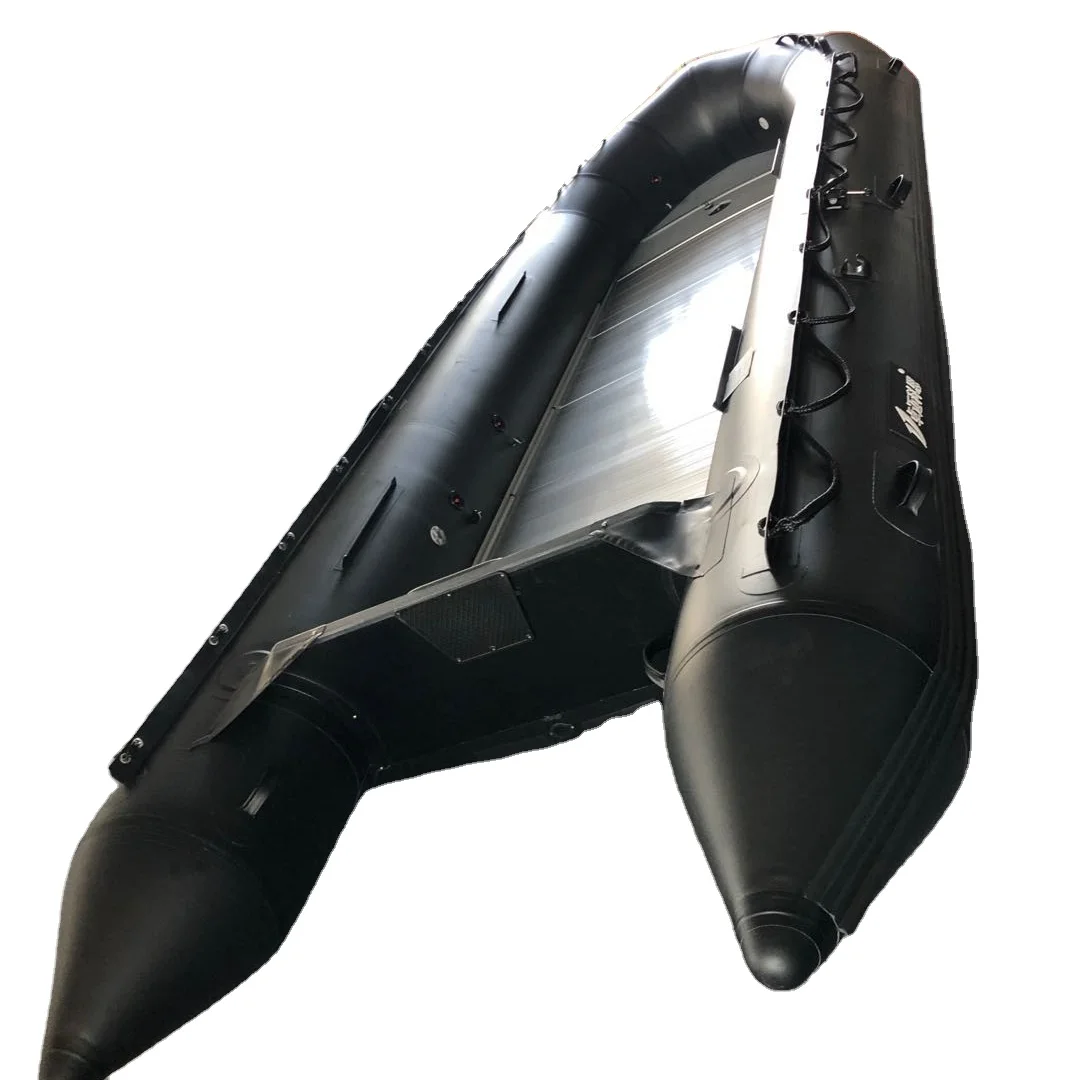 2025 Wholesale  4.7m Aluminum Floor 1.2mm PVC Inflatable Boat Rescue Ship