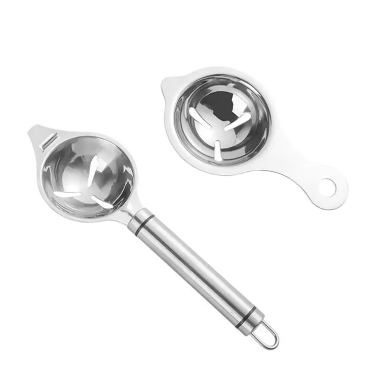 New Product Egg Yolk Separator Modern Stainless Steel Egg Yolk Separator 304 Yolk Separator