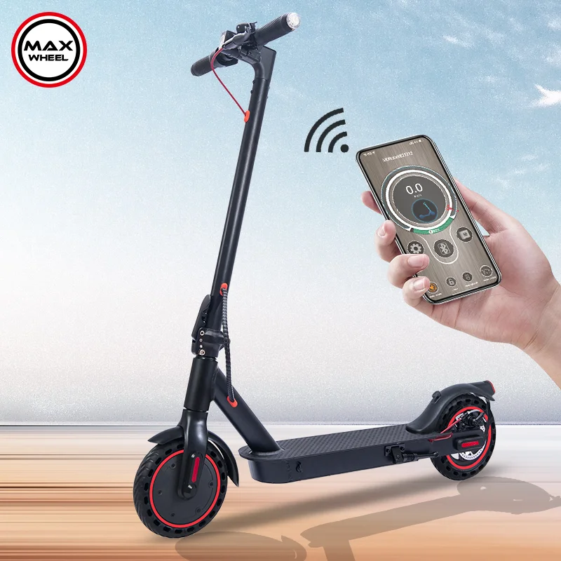 e scooter 350w 36v  foldable Aluminum Skateboard 8.5inch tire 120kg load two wheel folding electric scooter for adult