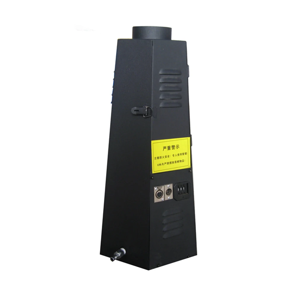 whole sale 200w 3 meters high flame six corner dmx stage fire machine spray colorful stage fire LPG  flame machine