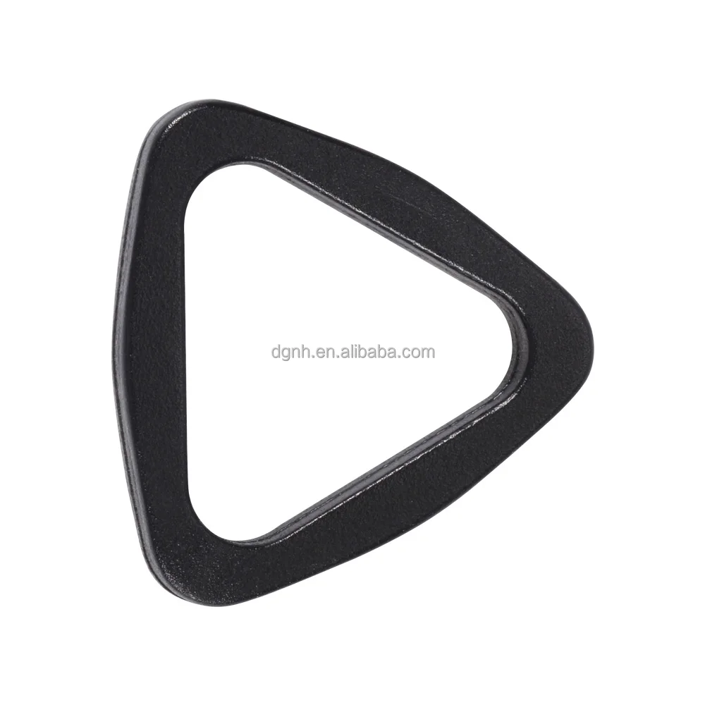Metal Loop Ring Buckles Webbing Strap Loops Adjuster Square Buckle For Shoes