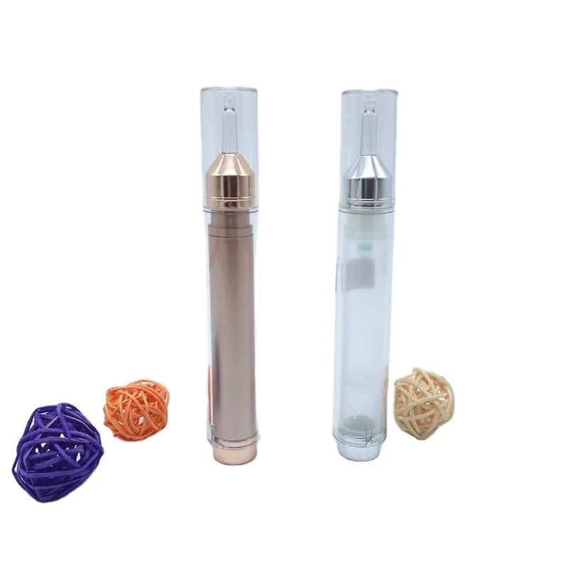 
Wholesale custom luxury acrylic cosmetic airless 15ml serum bottles 