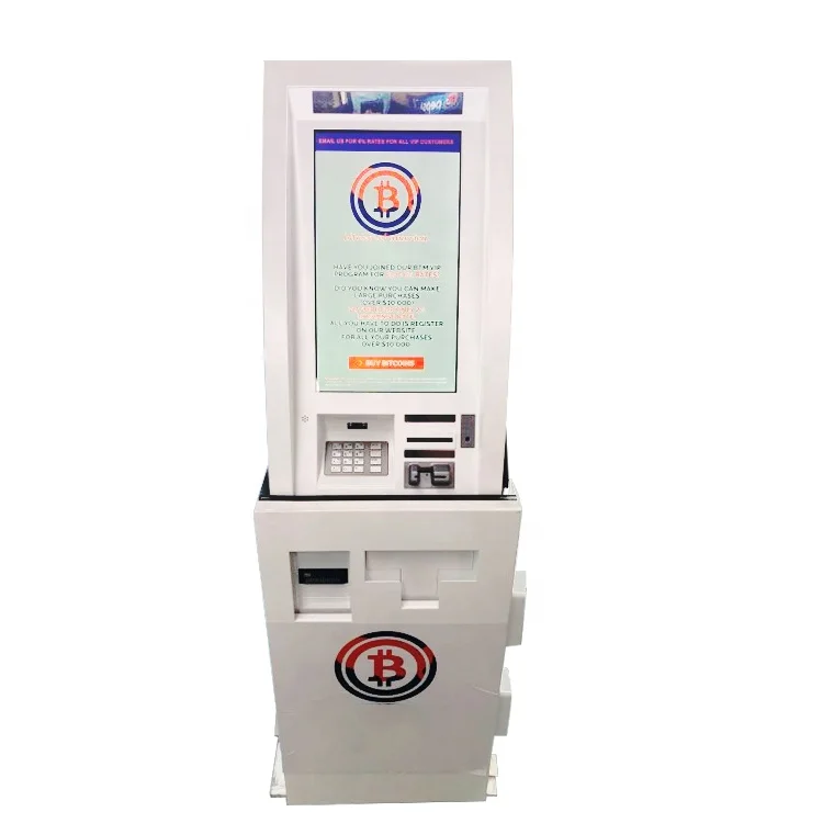 Машина самообслуживания сканер штрих-кода Crypto ATM и Btc обменная карта платежный киоск тикающий для Автостоянки