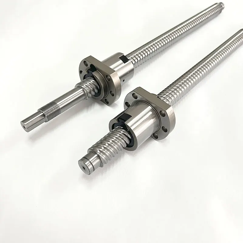 wholesale dia20 China ball screws for cnc router cold rolled ball screw