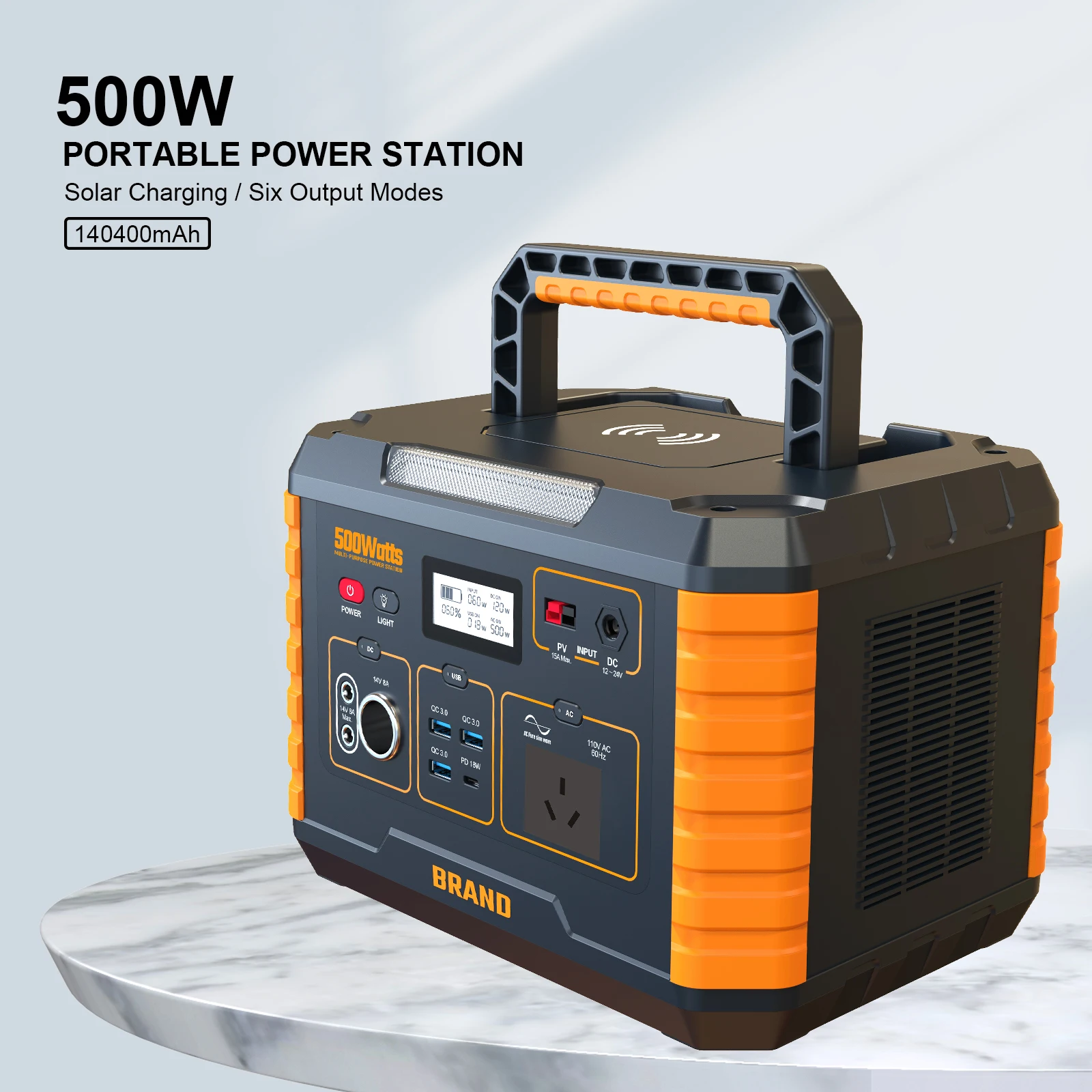 Outdoors 500W Portable Power Bank Generator Portable Back Up Power Station Outdoor travel essential 110v portable power station