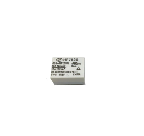 Support BOM  Quotation 24VDC 16A 4pin Relay HF7520 024-HP