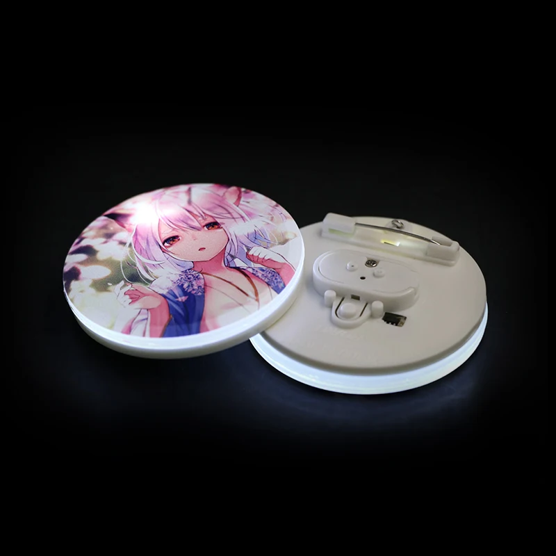 The latest design led flashing Frosted badge