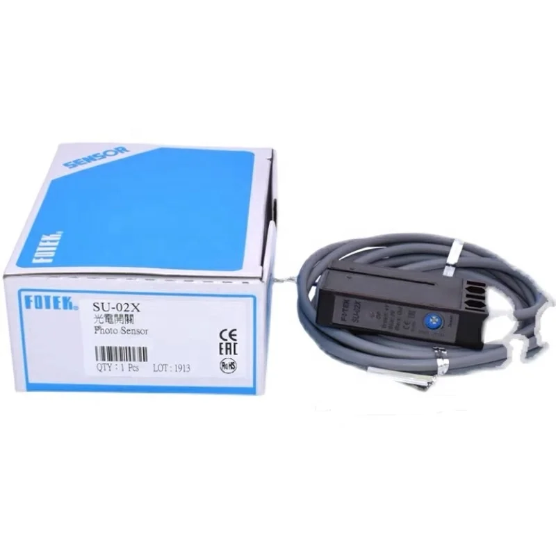 FOTEK Photo Sensor SU-02X/SU-02XP NPN NO HIGH SPEED U TYPE LABEL SENSOR Photoelectric Switch Sensor 100% New & Original Genuine