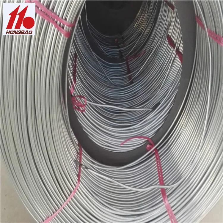 4,76*0,65 4,76*0,7 Bundy труба для холодильника, конденсаторная труба с цинковым покрытием, сварная стальная труба