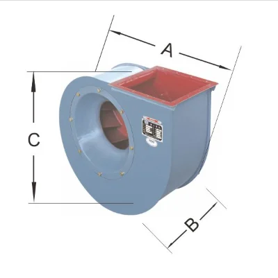 YUTON 4-72 series Industrial Centrifugal Fan exhaust dust fire fume draft blower