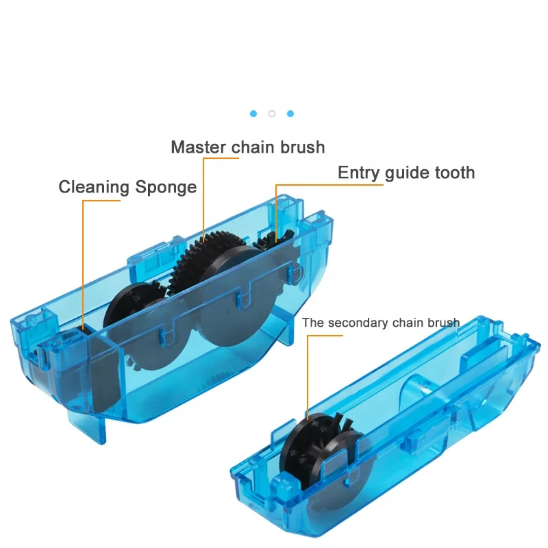 Multi Bicycle Cleaning Box Tools Kits Cycling Chain Brush Road Bike Chain Cleaner Tool