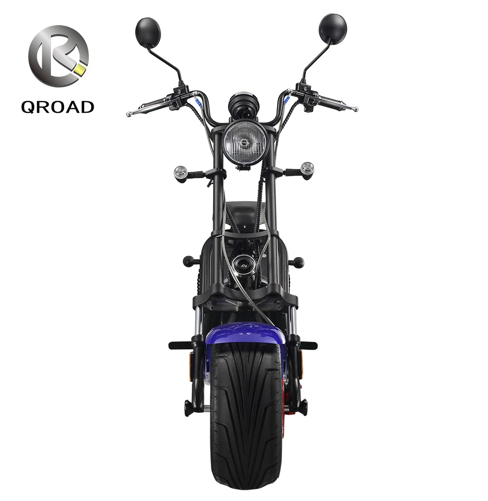 QROAD X4 EEC COC 3000W 2000watt fat tire  2 wheel electric scooter citycoco xecuter sx trottinette electrique