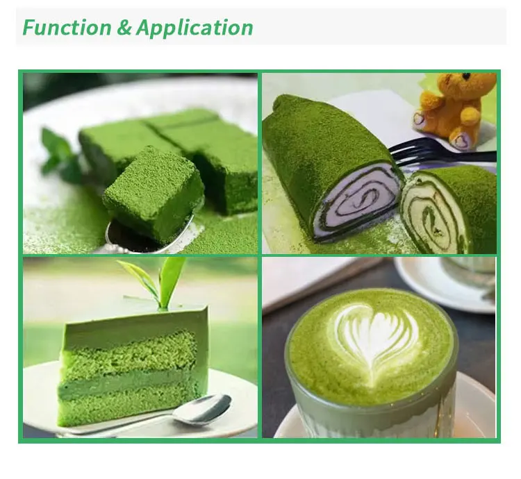 Wholesale Bulk Matcha Green Tea Ice Cream Powder Customize Oragnic Health Pure Matcha Green Tea Powder For Drink